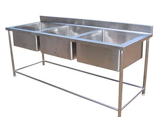 Three Sink Unit