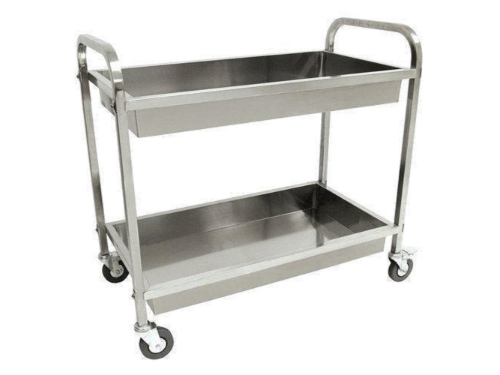 Two Layer Tray Trolley